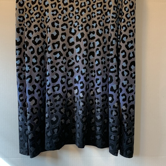 Bob Mackie Wearable Art Animal Print Blouse Size L - Picture 7 of 7